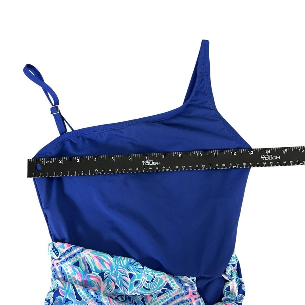 Lilly Pulitzer Womens Natalya One Piece Swimsuit Lapis Lazuli Size 2 - Picture 4 of 6